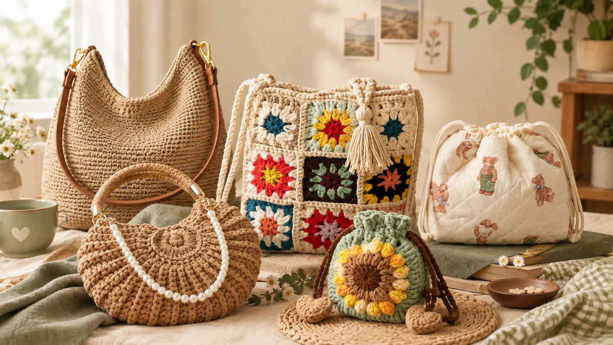 Crochet Bags & Everyday Finds
